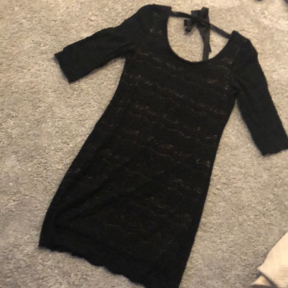 Black lace Ralph Lauren dress
